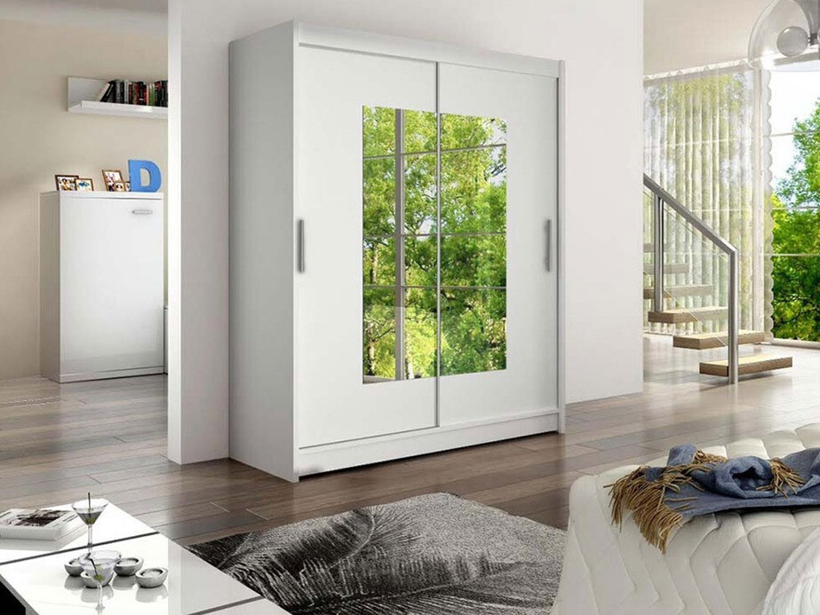 Kleiderschrank Closico Camera III (Weiß)