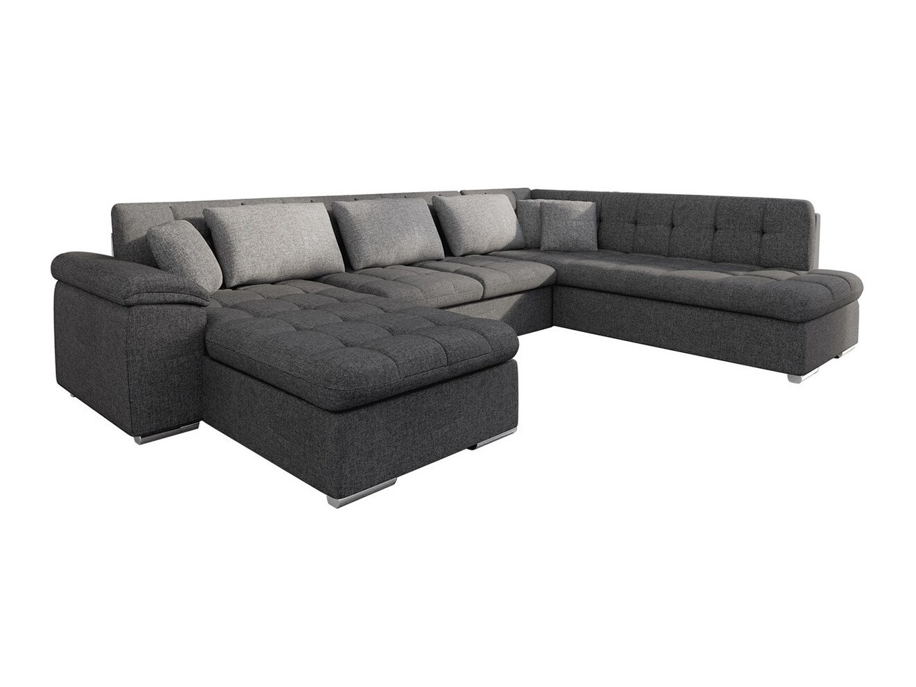 Ecksofa Comfivo Gemma IV (Lux 06 + Lux 06 + Lux 05)