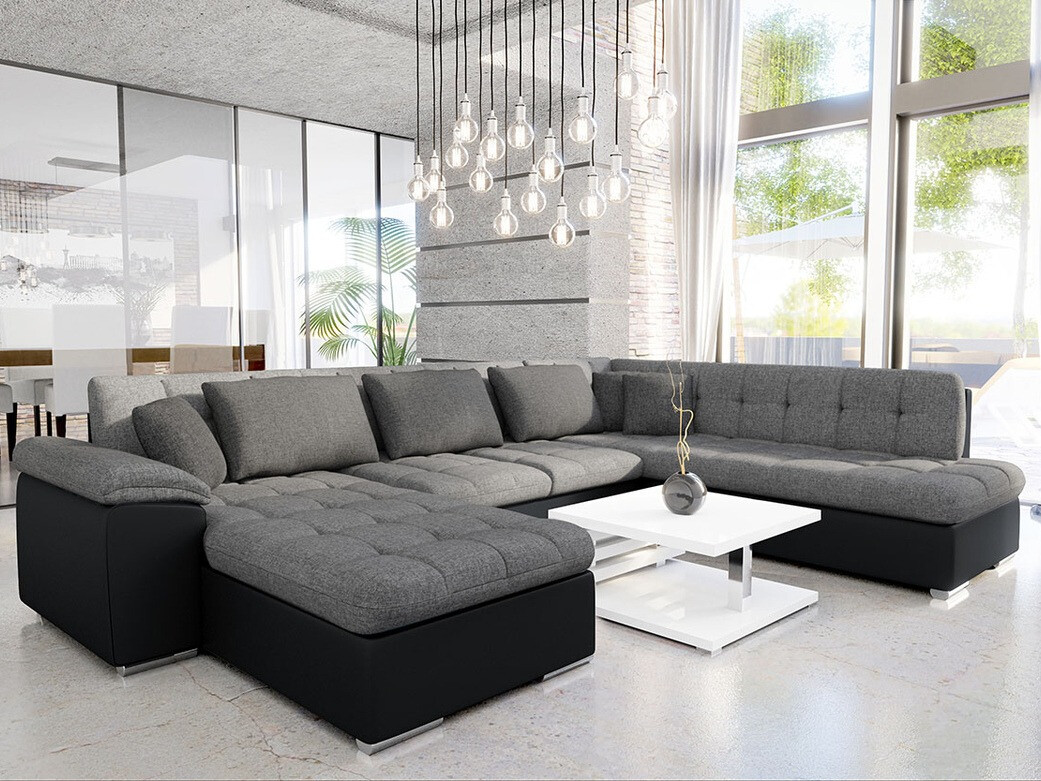 Ecksofa Comfivo Gemma IV (Soft 011 + Lux 05 + Lux 06)