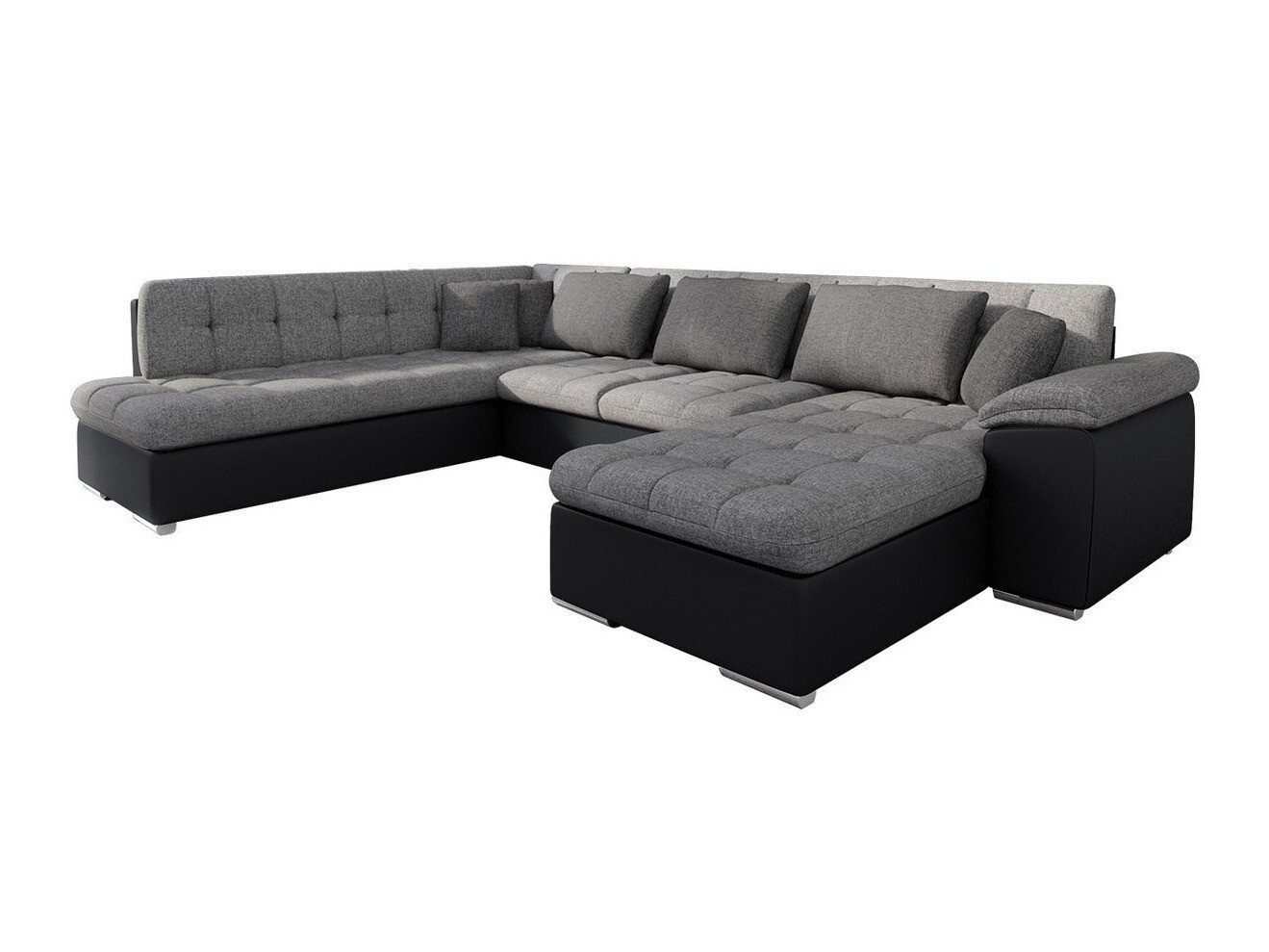 Ecksofa Comfivo Gemma IV (Soft 011 + Lux 05 + Lux 06)