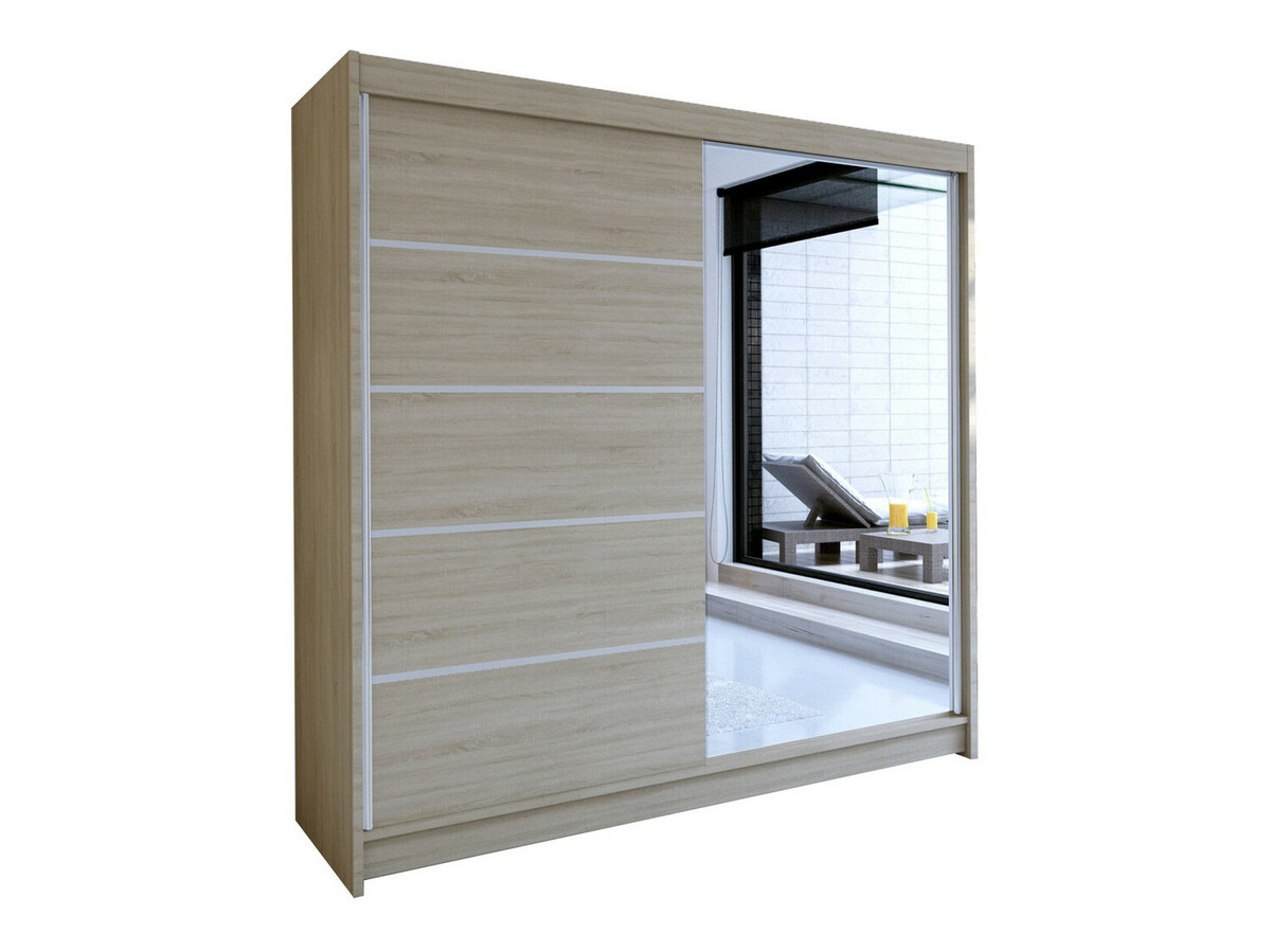 Kleiderschrank Closico Cavaris III (Sonoma Eichenholzoptik)