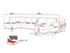 Ecksofa Comfivo 191 (Soft 066 + Lawa 02)