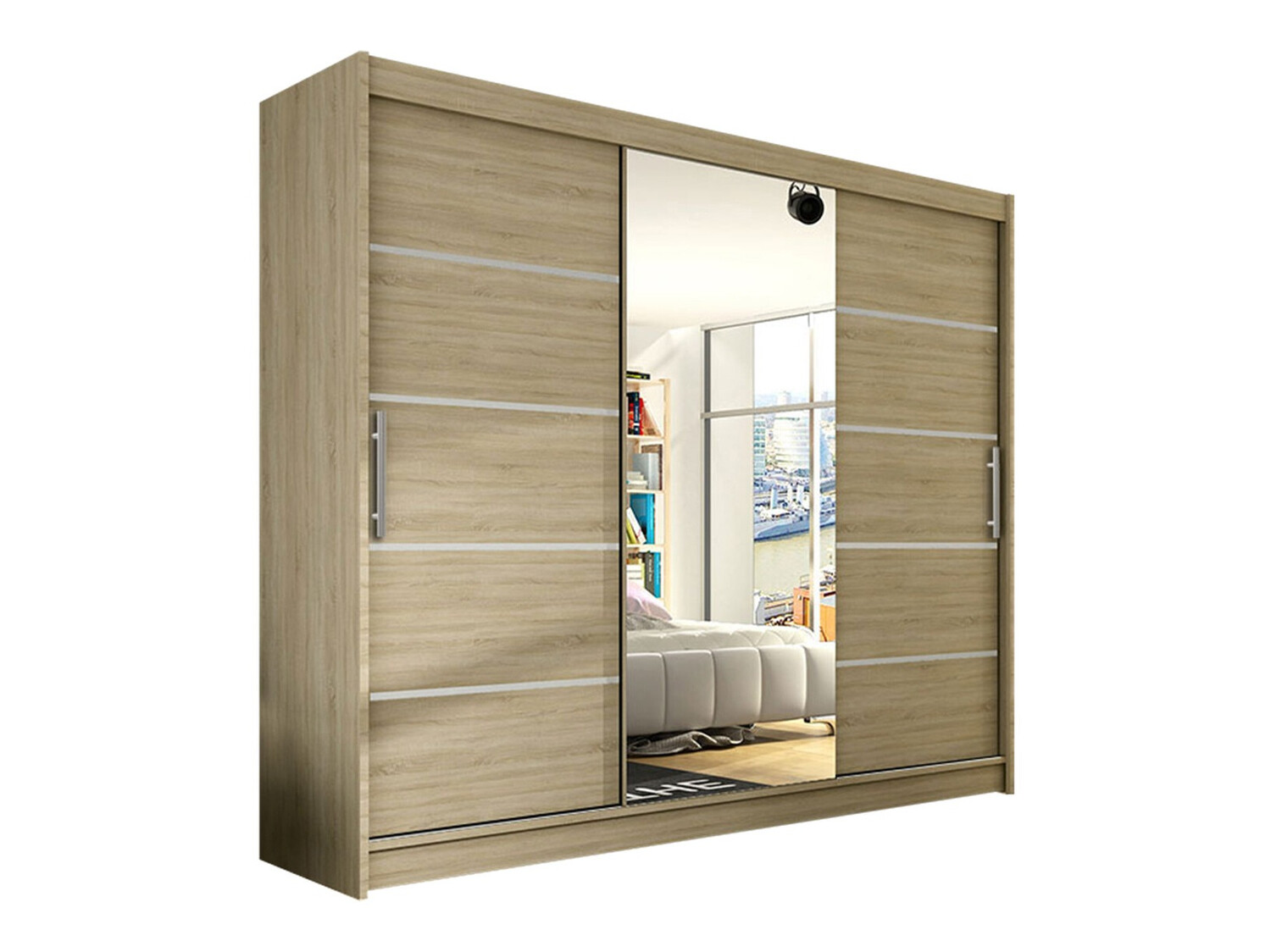 Kleiderschrank Closico Ordo VI (Sonoma Eichenholzoptik)