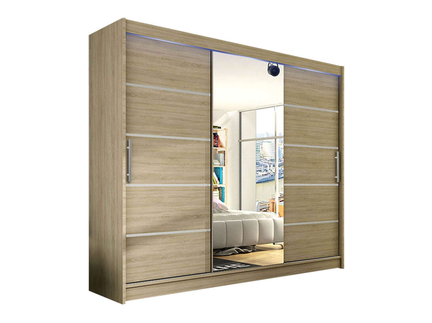 Kleiderschrank Closico Ordo VI (Sonoma Eichenholzoptik)