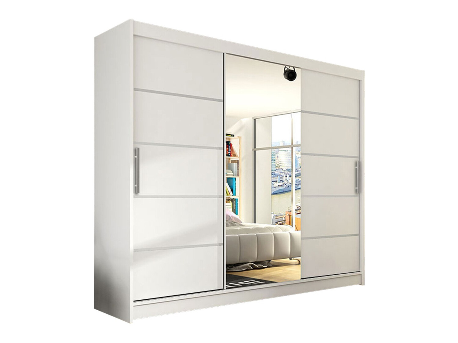 Kleiderschrank Closico Ordo VI (Weiß)