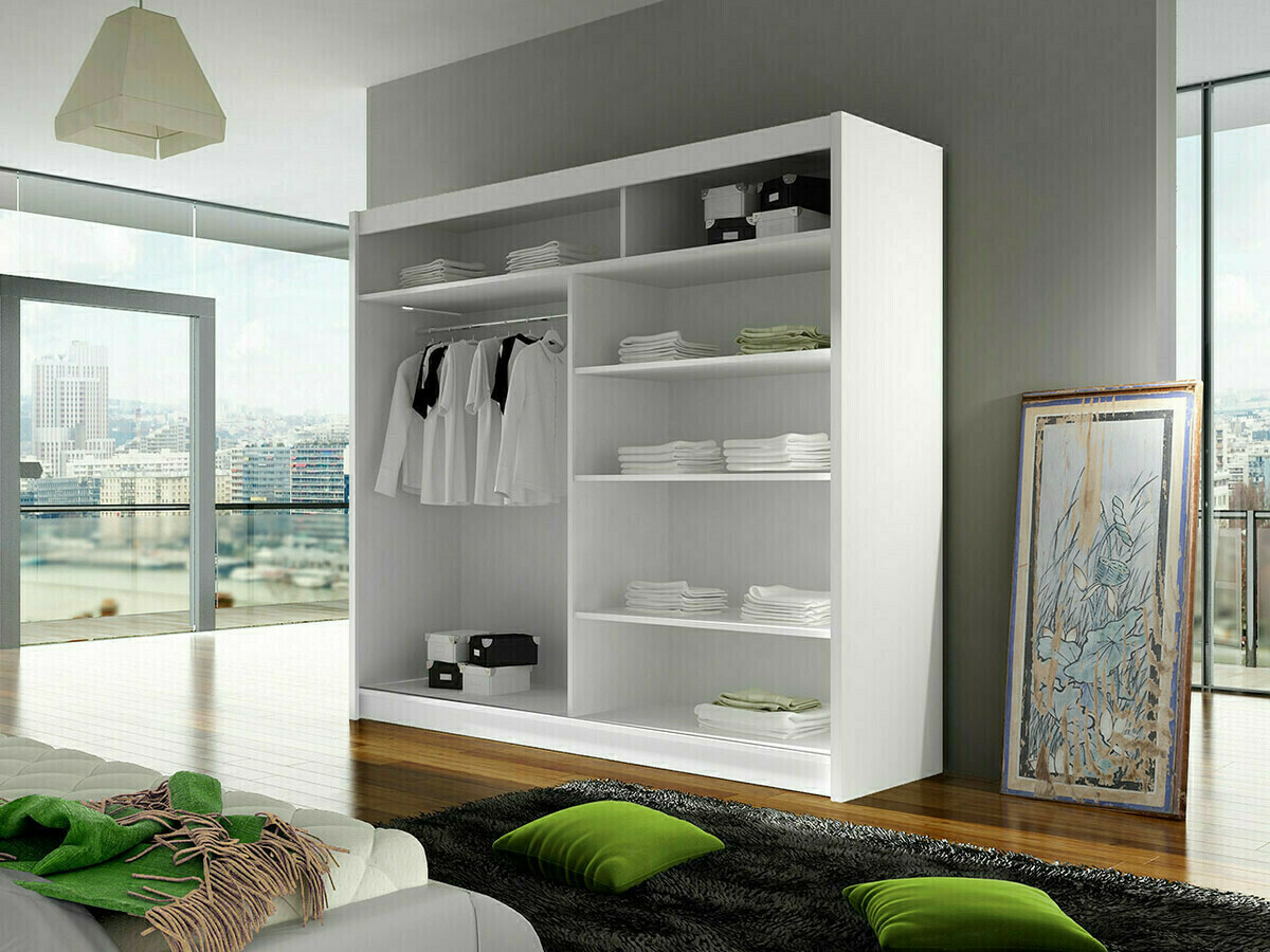 Kleiderschrank Closico Cavaris V (Schwarz)
