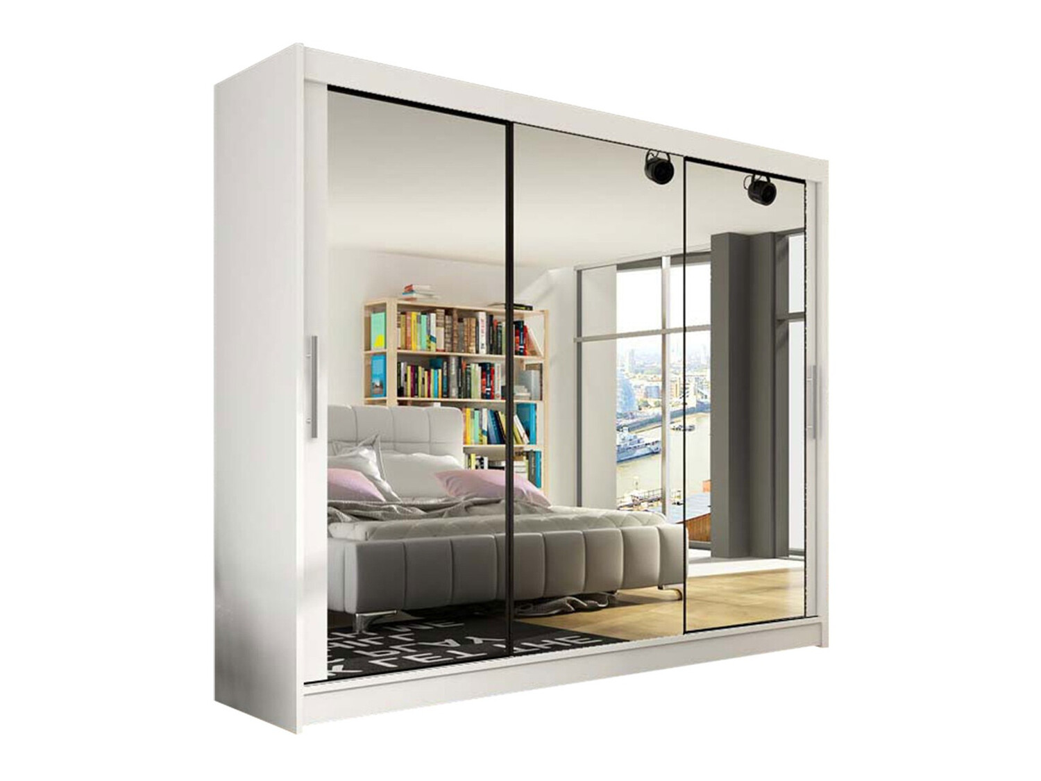 Kleiderschrank Closico Ordo III (Weiß)