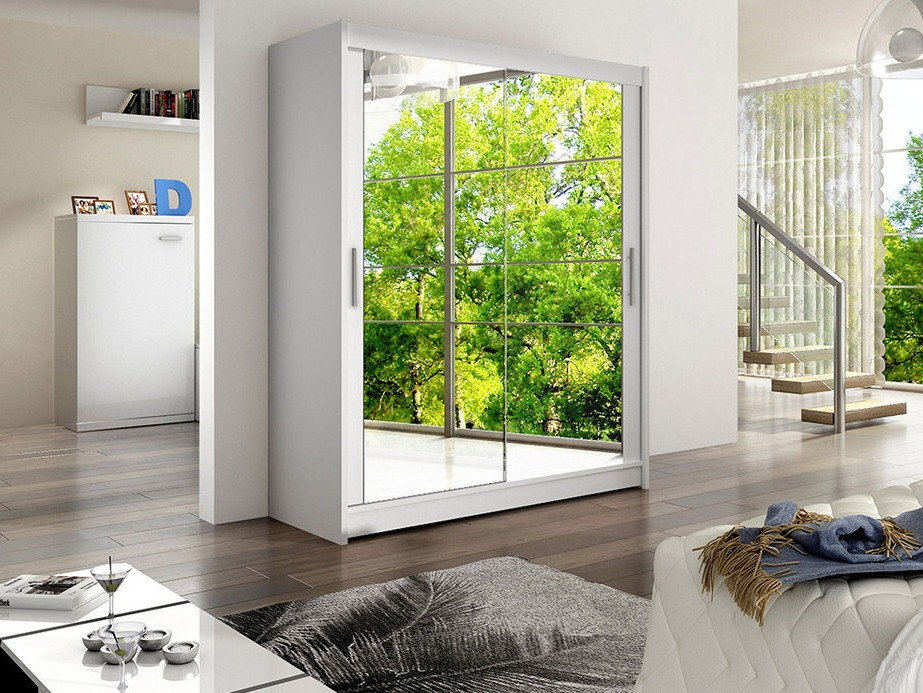 Kleiderschrank Closico Camera XI (Weiß)