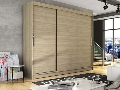 Kleiderschrank Closico 118 (Sonoma Eichenholzoptik)