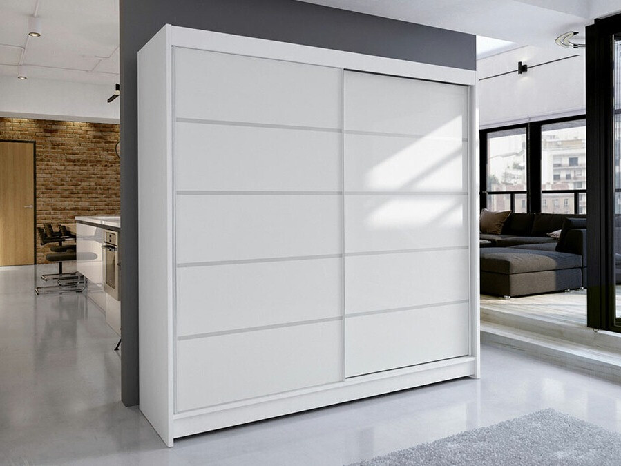 Kleiderschrank Closico Cavaris IV (Weiß)