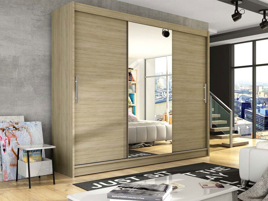 Kleiderschrank Closico Ordo I (Sonoma Eichenholzoptik)