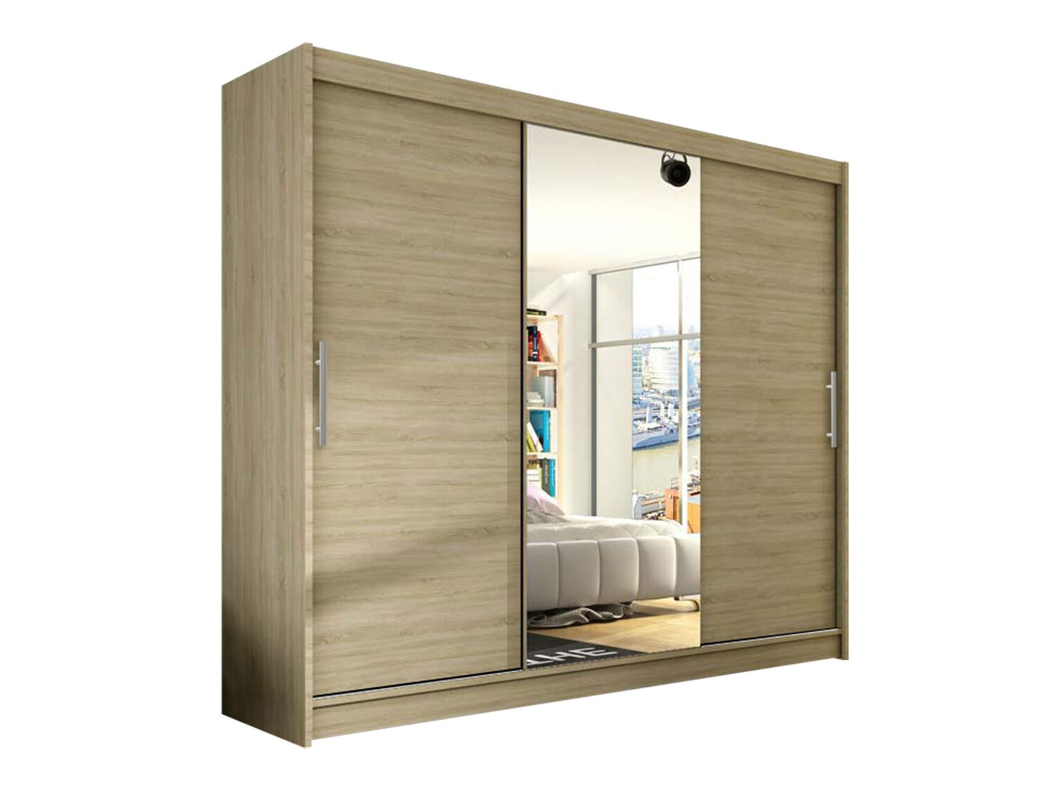 Kleiderschrank Closico Ordo I (Sonoma Eichenholzoptik)
