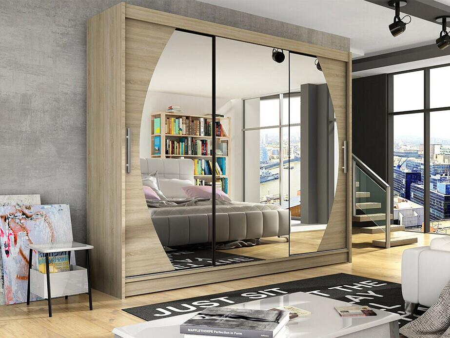 Kleiderschrank Closico Ordo V (Sonoma Eichenholzoptik)