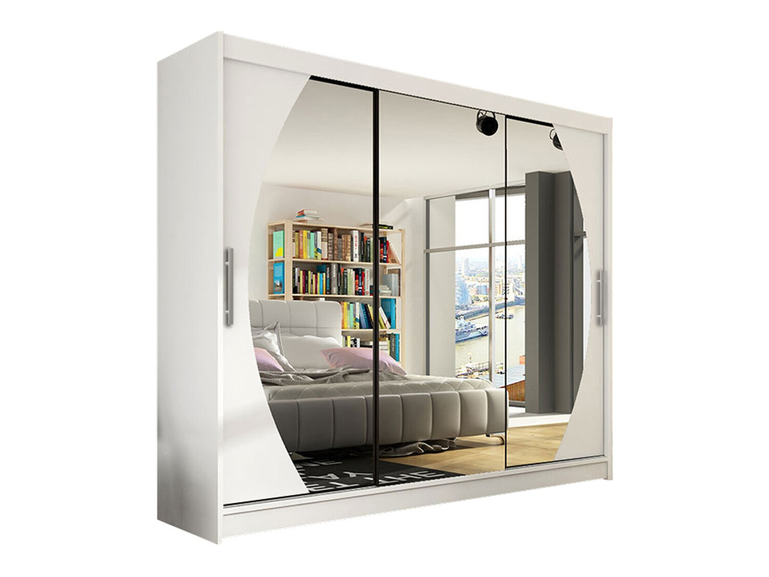 Kleiderschrank Closico Ordo V (Weiß)