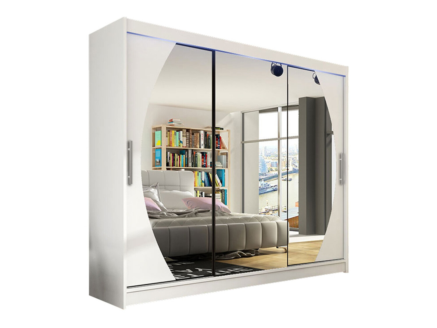 Kleiderschrank Closico Ordo V (Weiß)