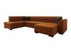 Ecksofa Comfivo 269 (Magic corduroyd 2213 + Magic corduroyd 2205)
