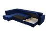Ecksofa Comfivo 269 (Magic corduroyd 2213 + Magic corduroyd 2205)
