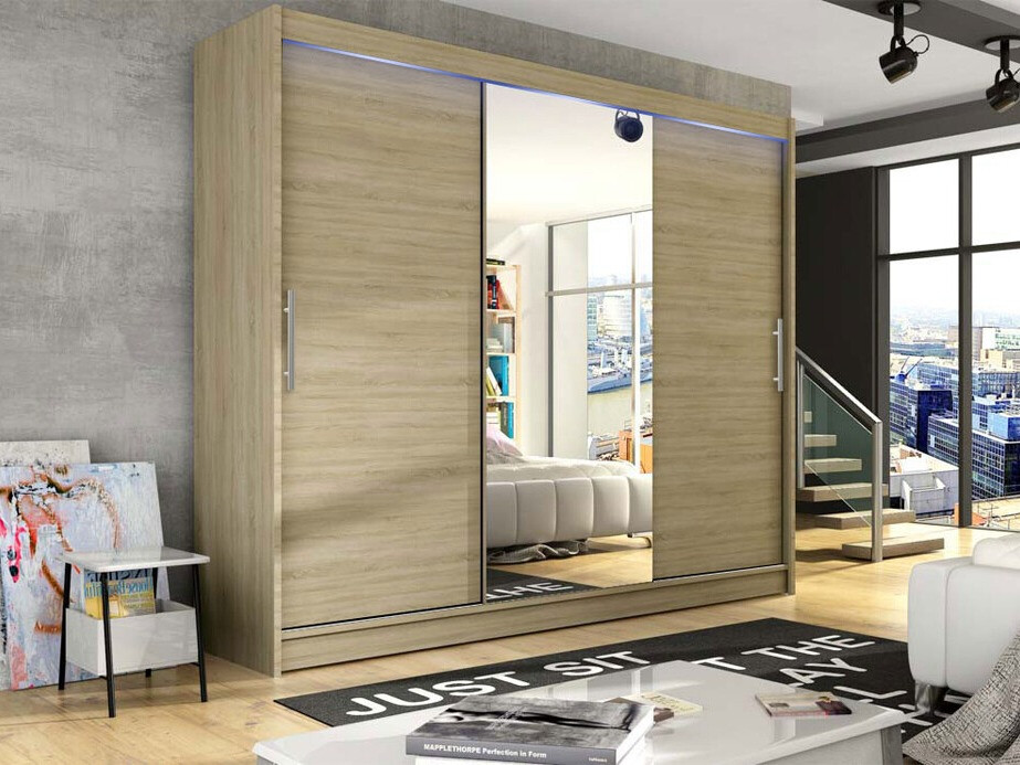 Kleiderschrank Closico Ordo I (Sonoma Eichenholzoptik)