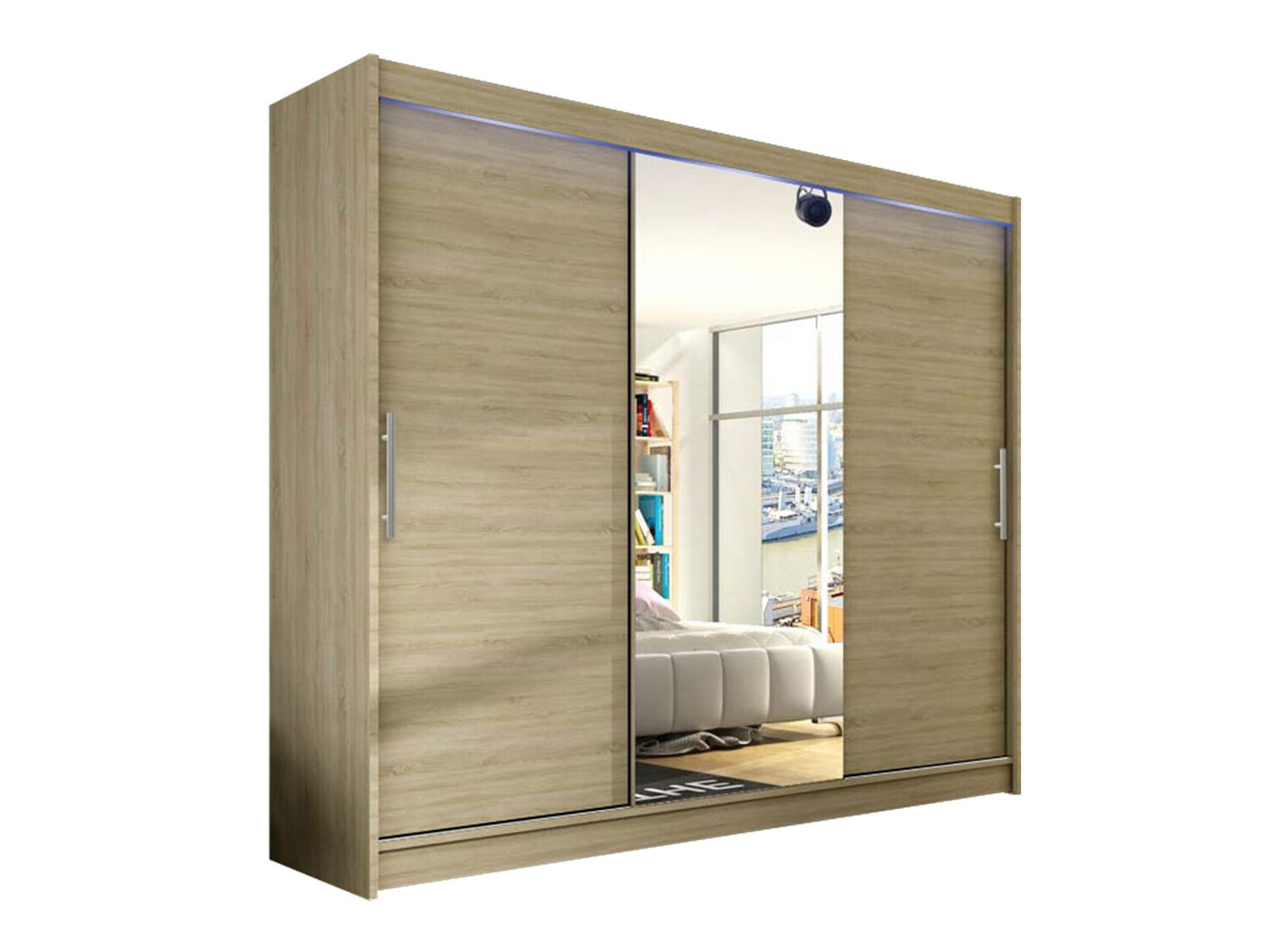 Kleiderschrank Closico Ordo I (Sonoma Eichenholzoptik)