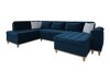 Ecksofa Comfivo 293 (Kronos 09 + Senegal 818)
