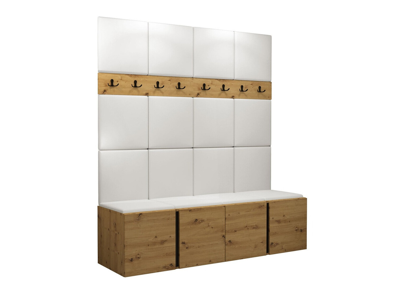 Flurgarnitur Pinis V (Öko-Leder Soft 017)