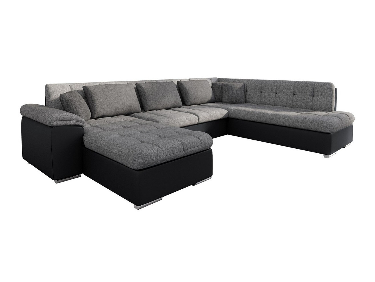 Ecksofa Comfivo Gemma III (Soft 011 + Lux 05 + Lux 06)
