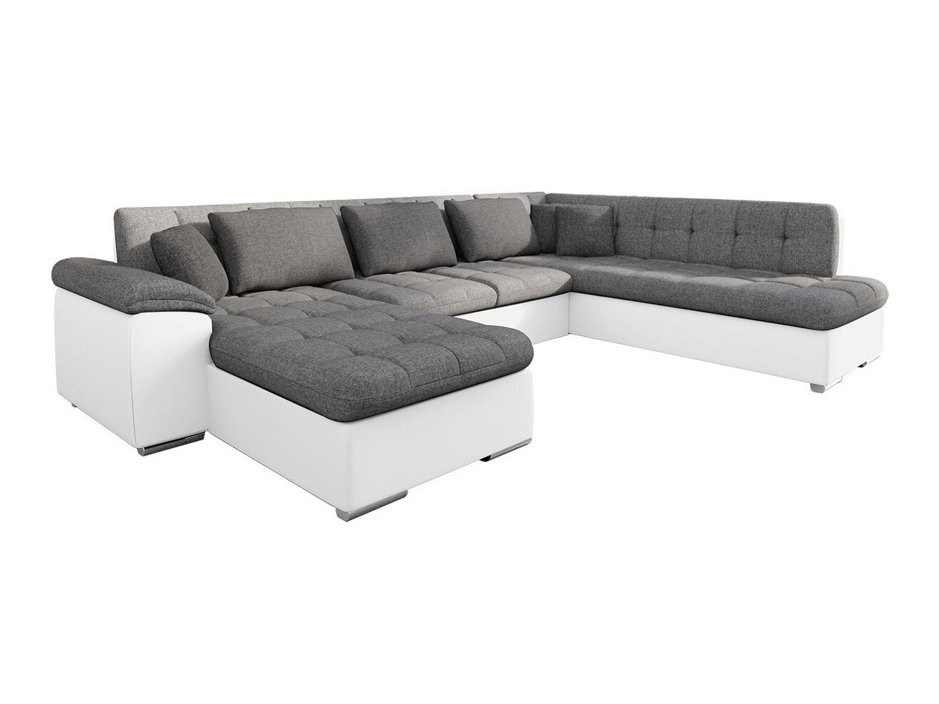 Ecksofa Comfivo Gemma III (Soft 017 + Lux 05 + Lux 06)