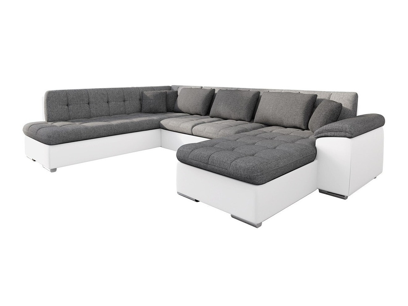 Ecksofa Comfivo Gemma III (Soft 017 + Lux 05 + Lux 06)