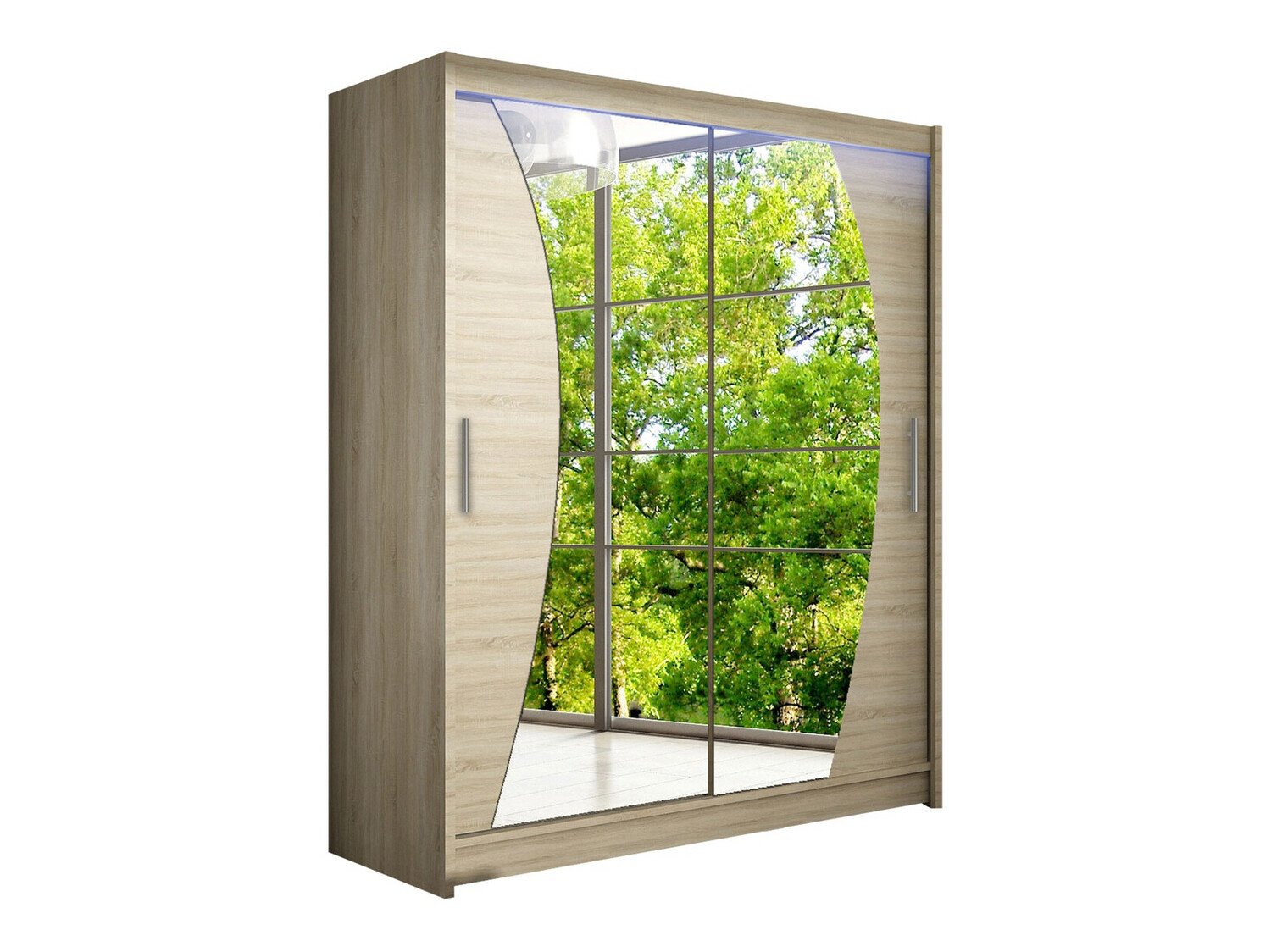 Kleiderschrank Closico Camera X (Sonoma Eichenholzoptik)