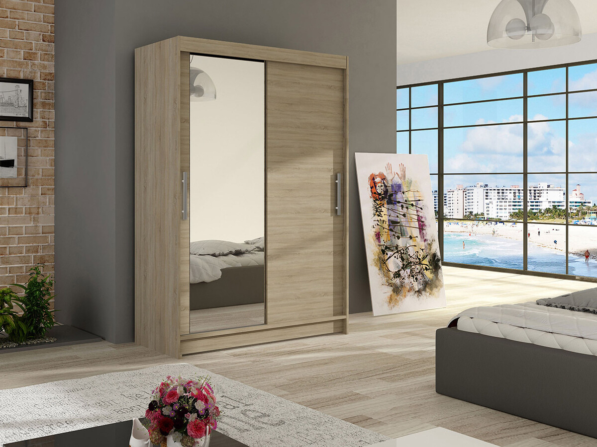 Kleiderschrank Closico Pacron VI (Sonoma Eichenholzoptik)