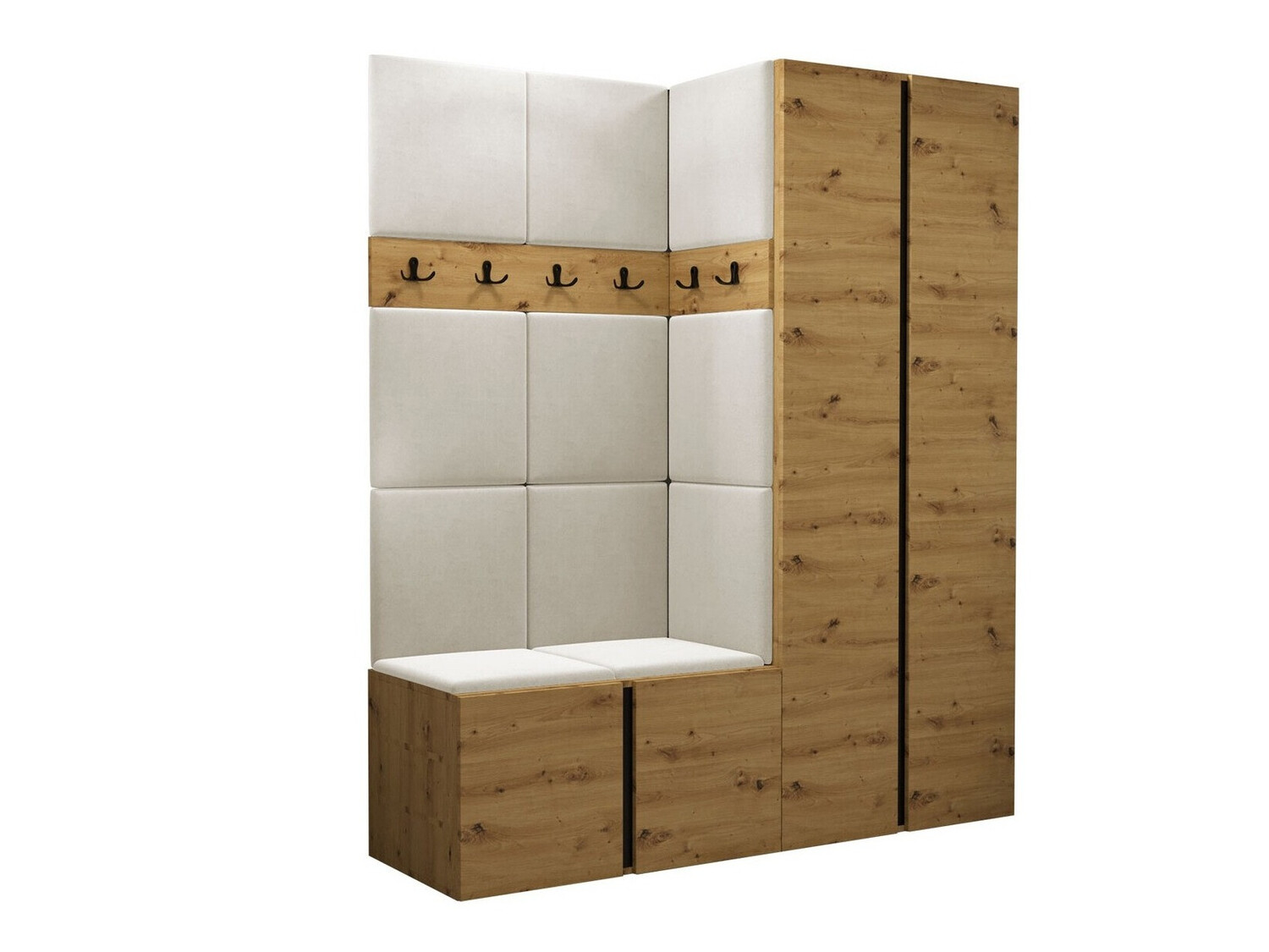 Flurgarnitur Pinis III (Artisan Eichenholzoptik)