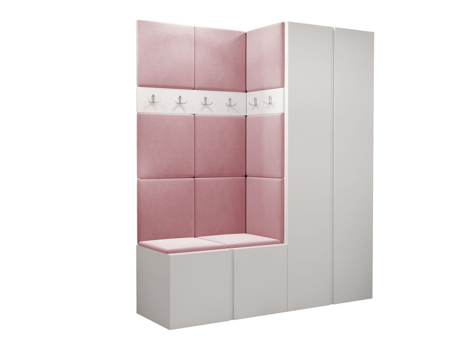 Flurgarnitur Pinis III (Weiß)