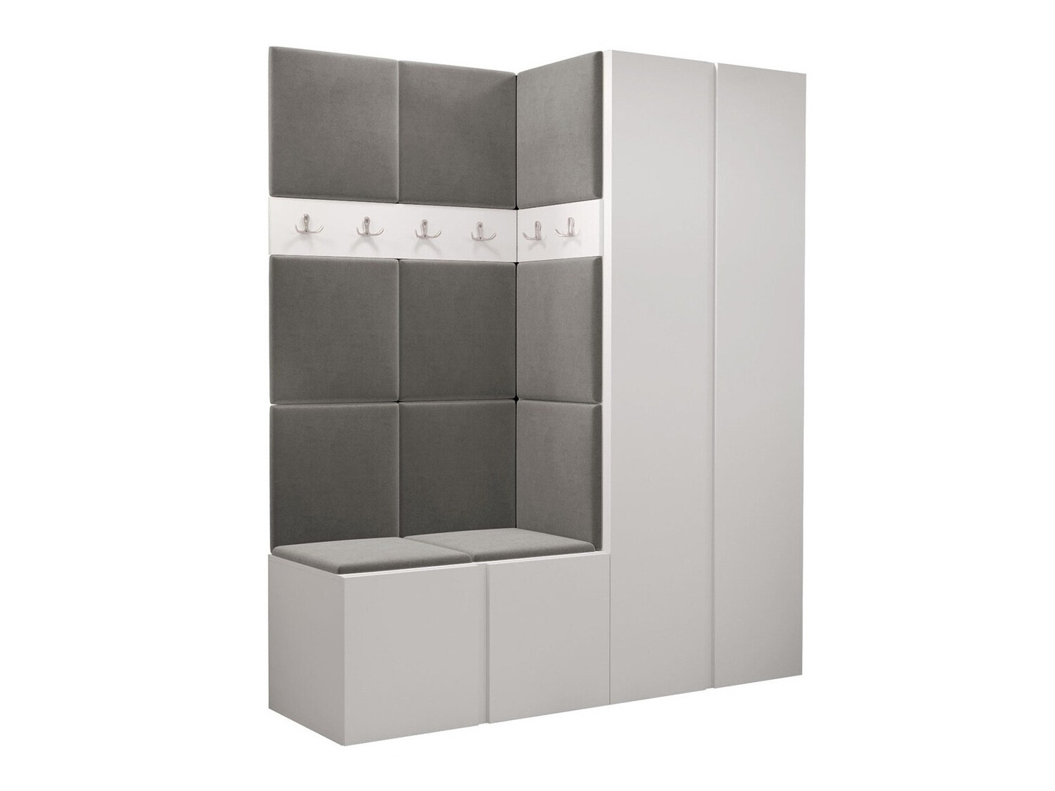 Flurgarnitur Pinis III (Weiß)