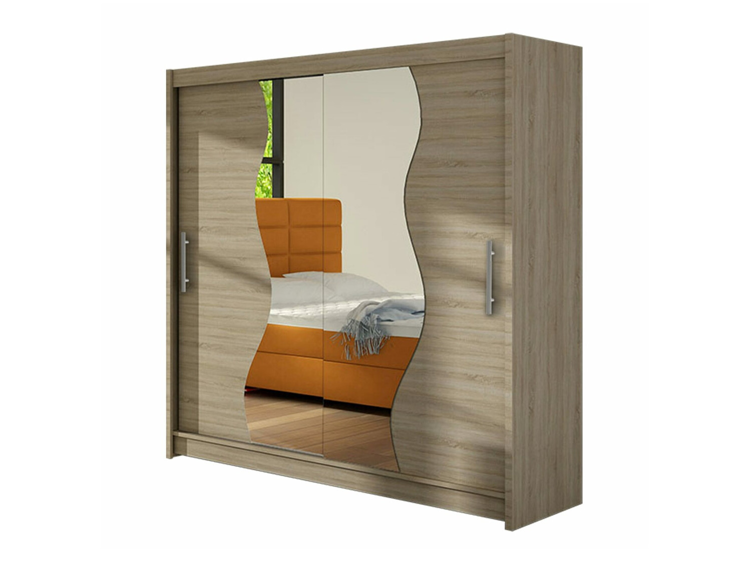 Kleiderschrank Closico Area (Sonoma Eichenholzoptik)