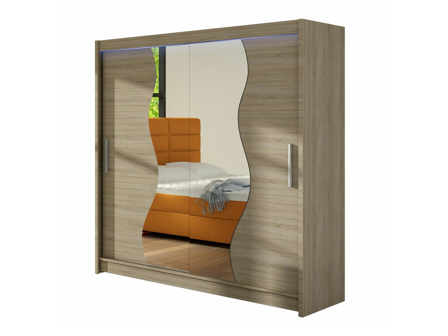 Kleiderschrank Closico Area (Sonoma Eichenholzoptik)