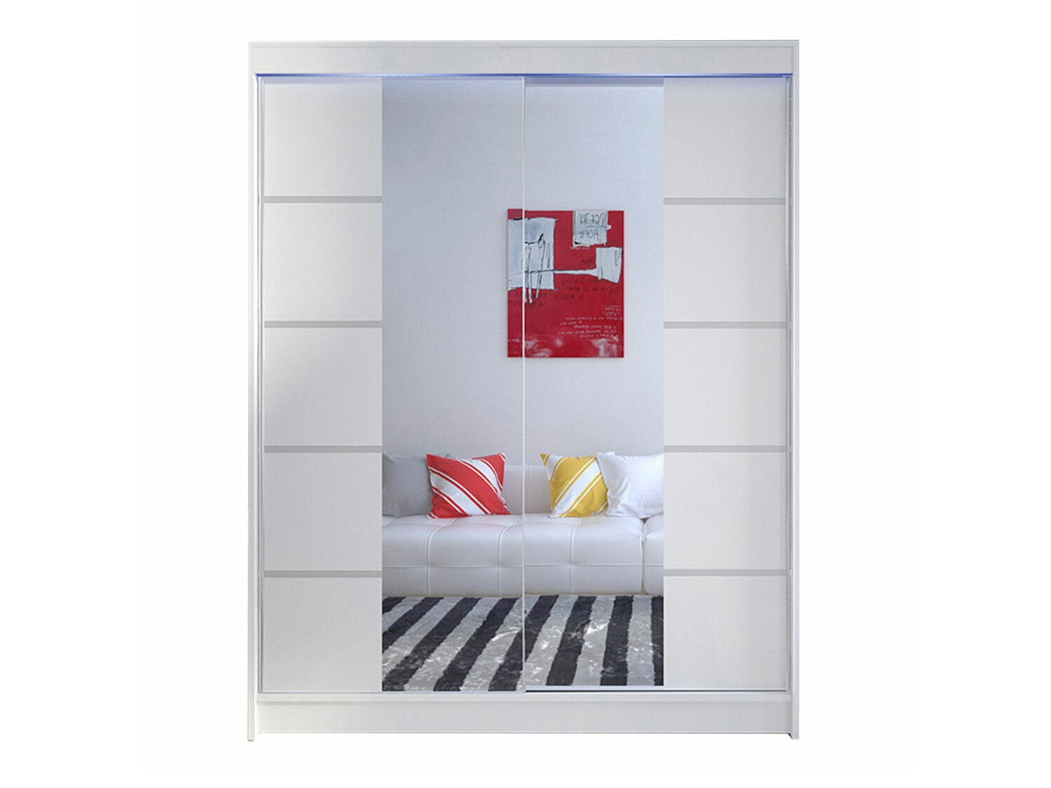Kleiderschrank Closico Vastor V (Weiß)