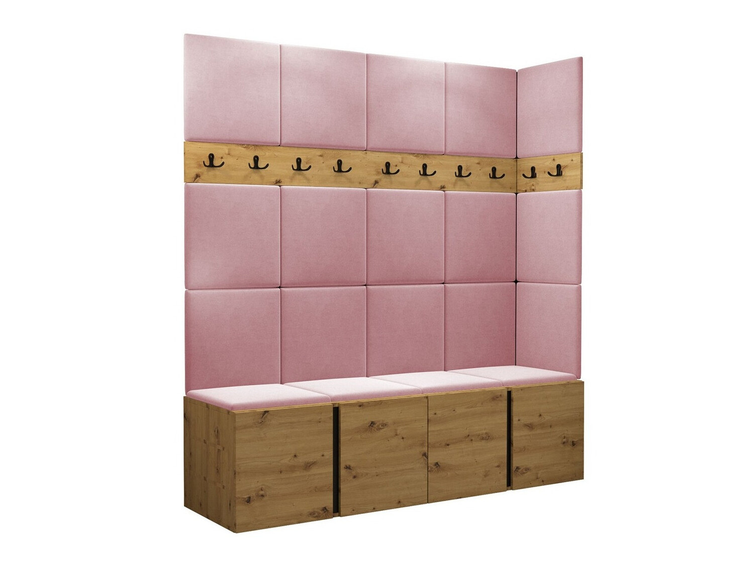 Flurgarnitur Pinis II (Artisan Eichenholzoptik)
