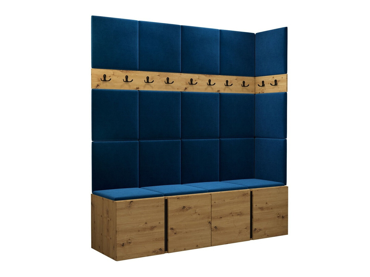 Flurgarnitur Pinis II (Artisan Eichenholzoptik)