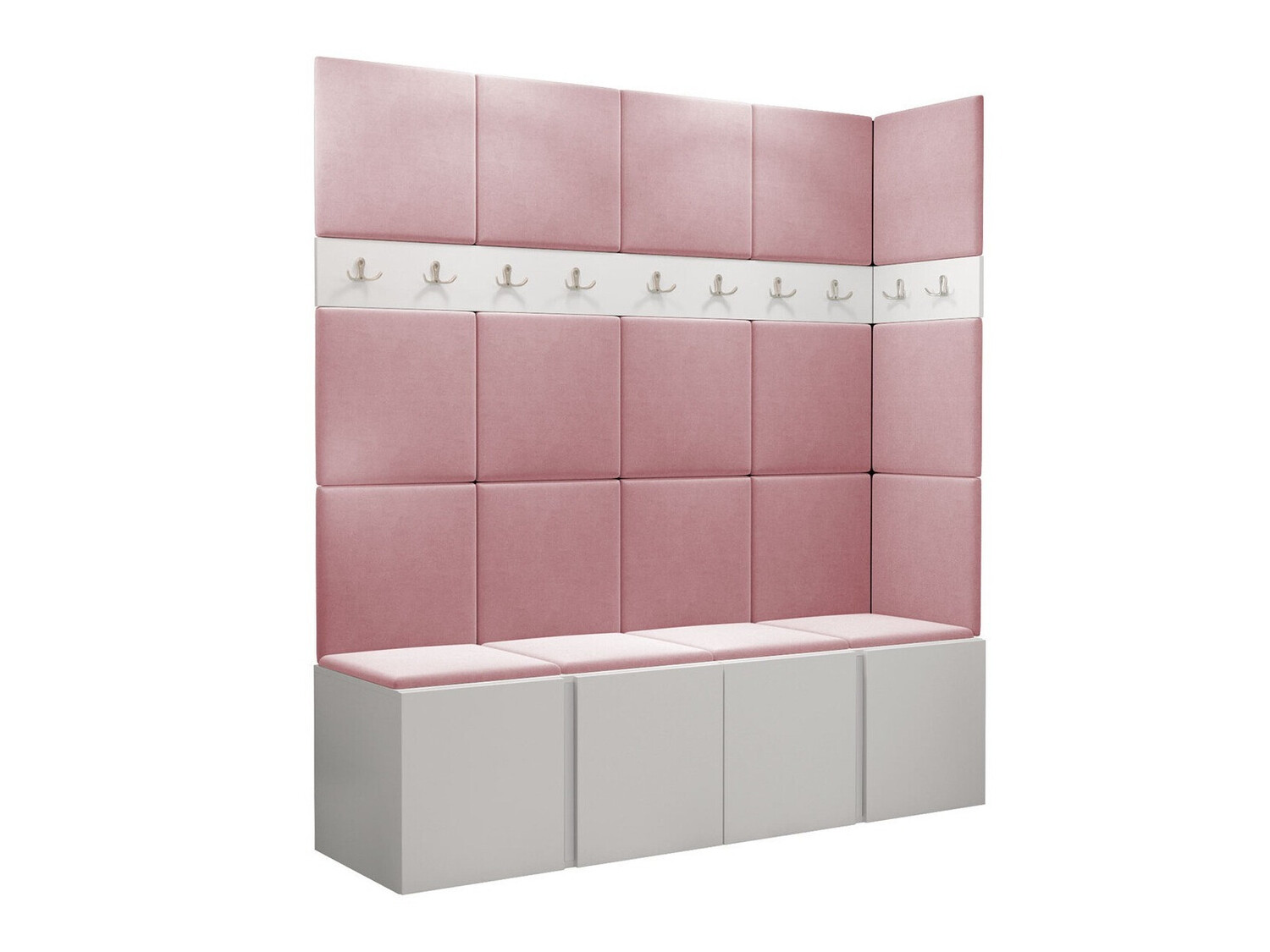 Flurgarnitur Pinis II (Weiß)