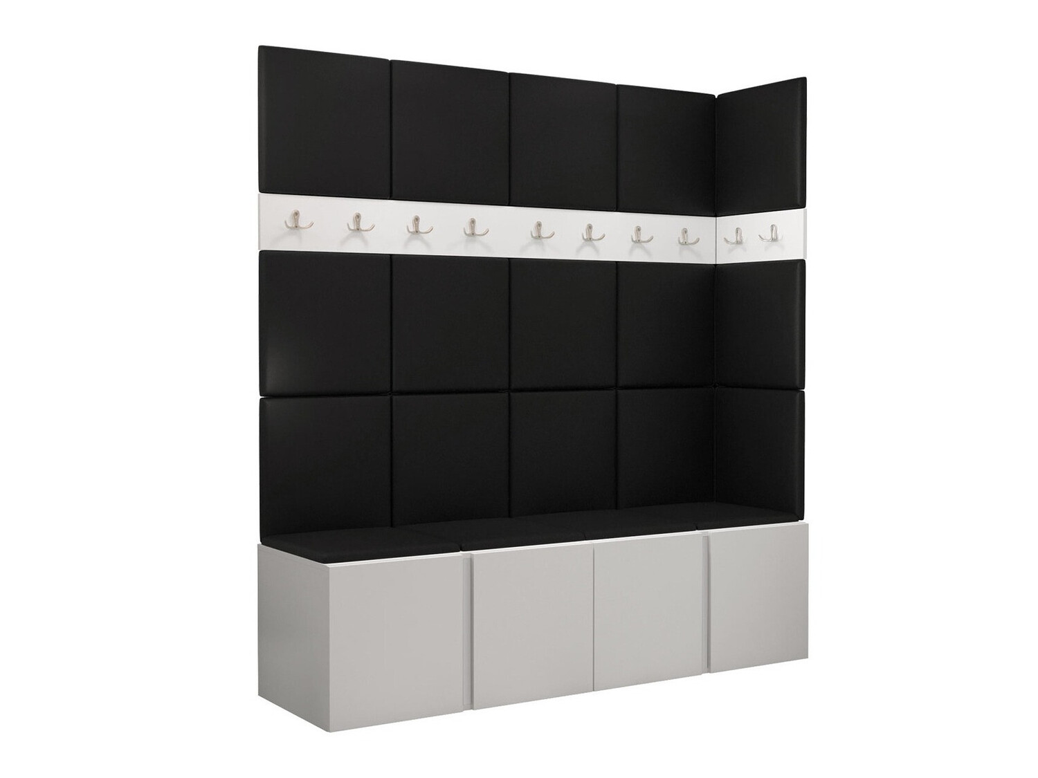 Flurgarnitur Pinis II (Weiß)