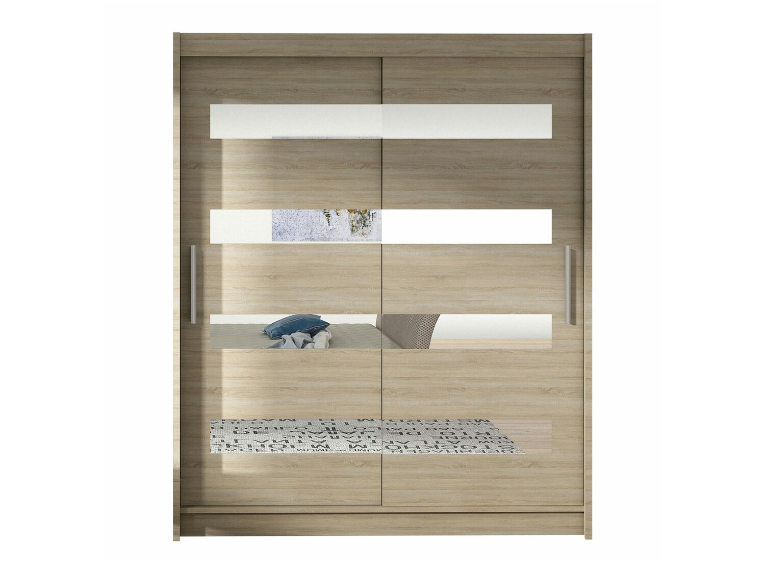 Kleiderschrank Closico Camera XIII (Sonoma Eichenholzoptik)