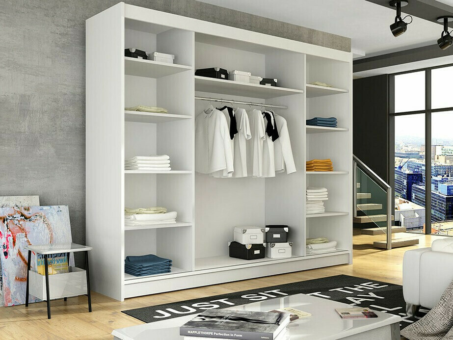 Kleiderschrank Closico 120 (Sonoma Eichenholzoptik)