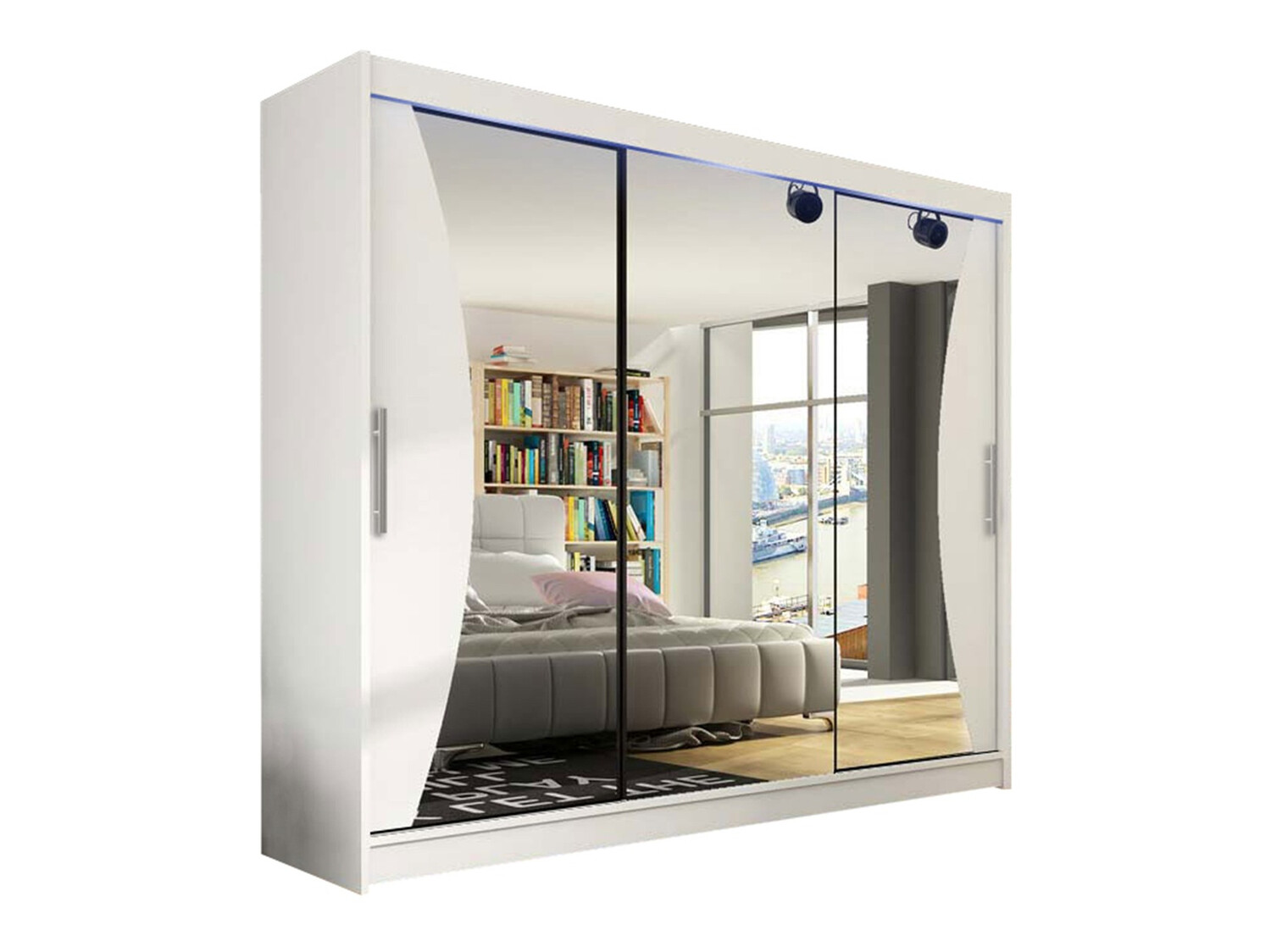 Kleiderschrank Closico Ordo IV (Weiß)