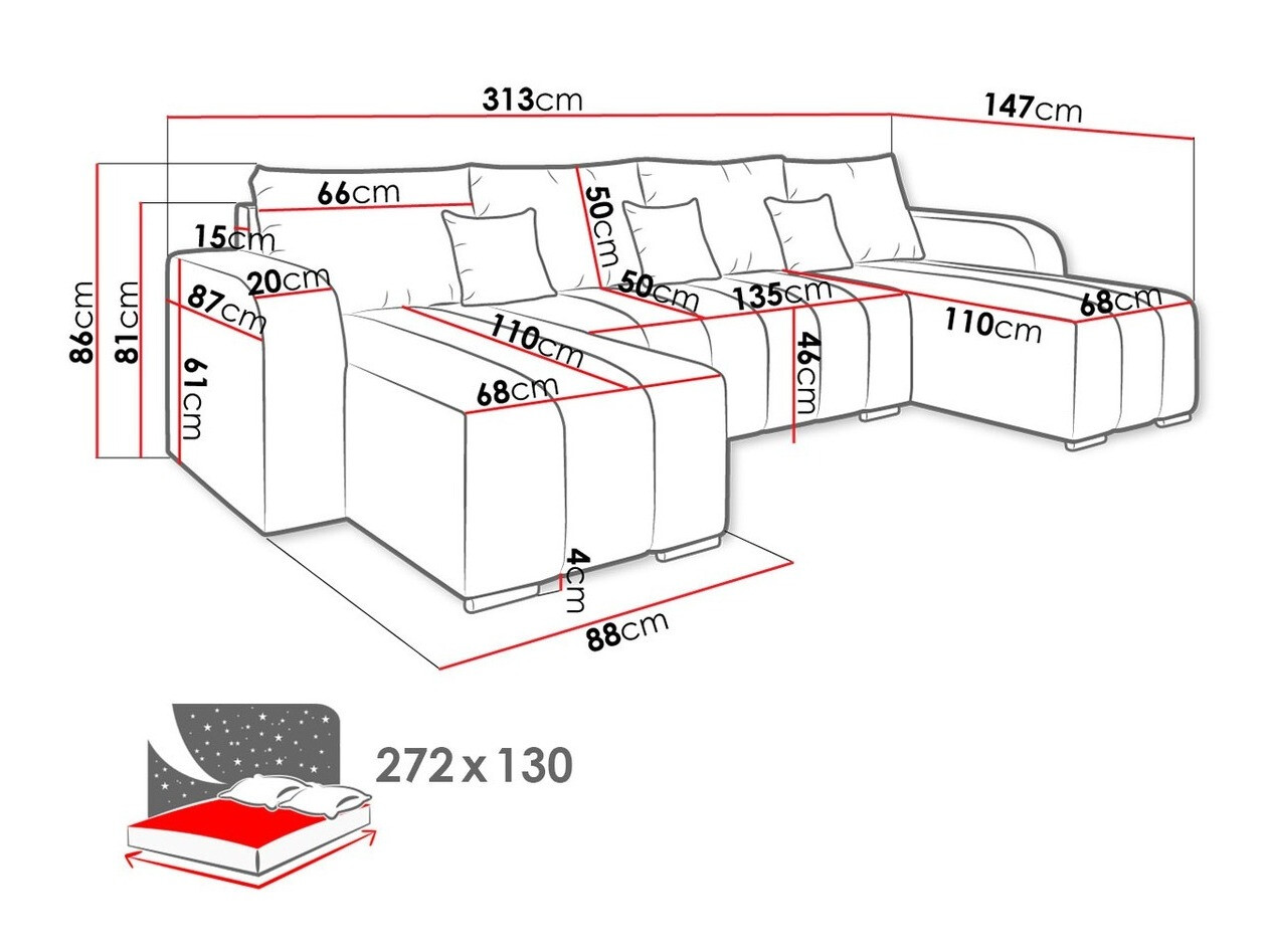 Ecksofa Muncie 108 (Manila 02)