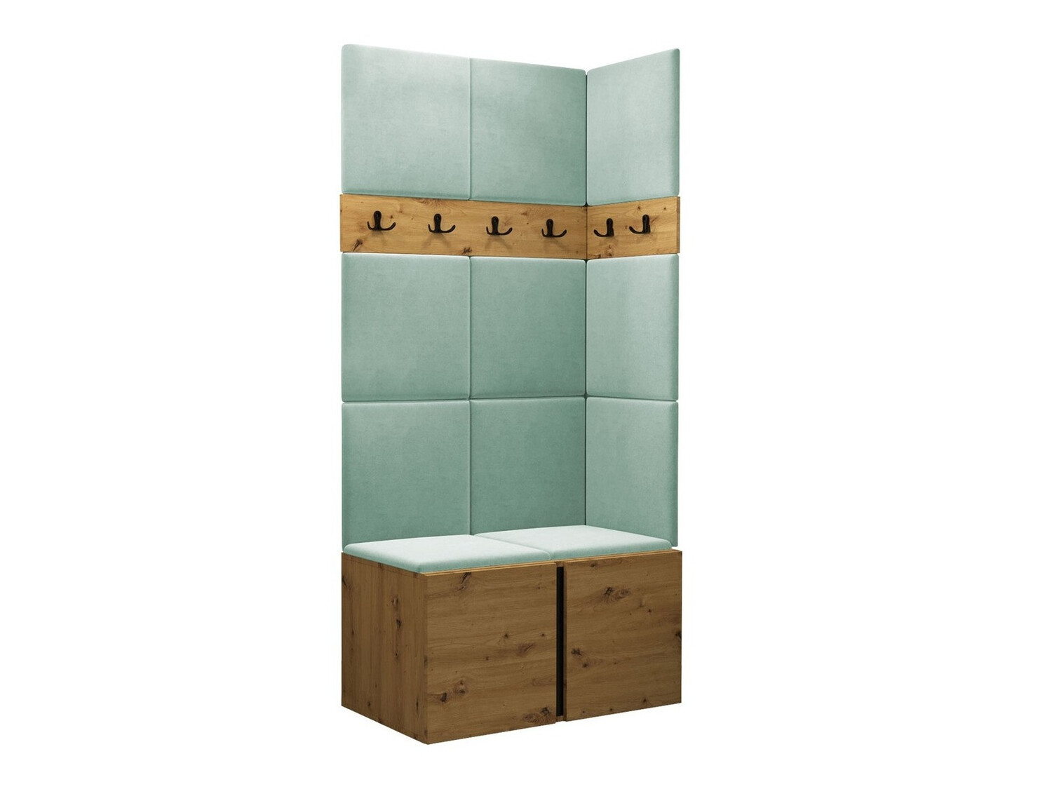 Flurgarnitur Hartford 264 (Artisan Eichenholzoptik)