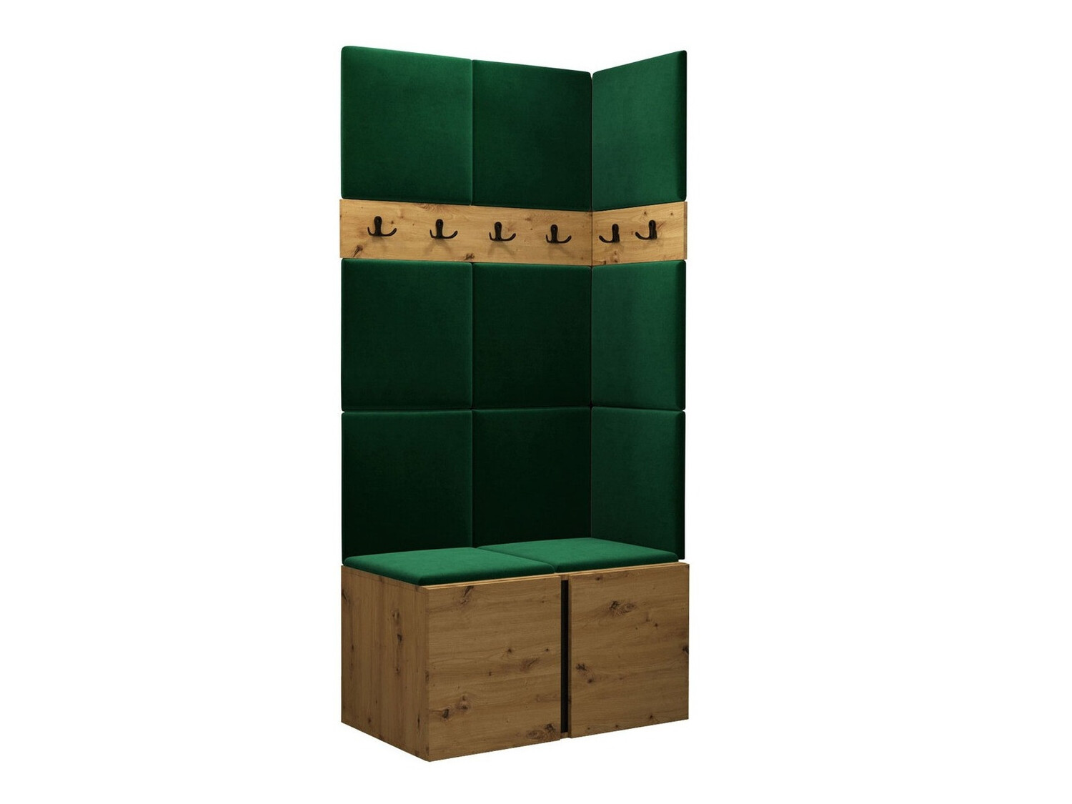 Flurgarnitur Pinis I (Artisan Eichenholzoptik)