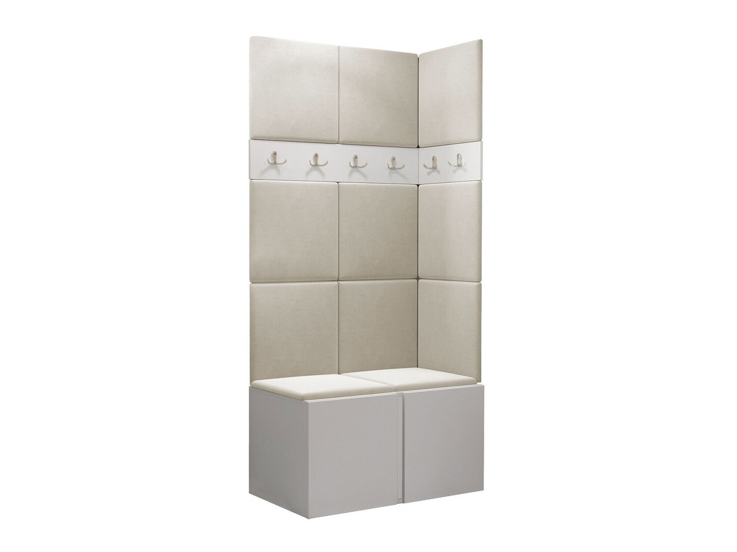 Flurgarnitur Pinis I (Weiß)