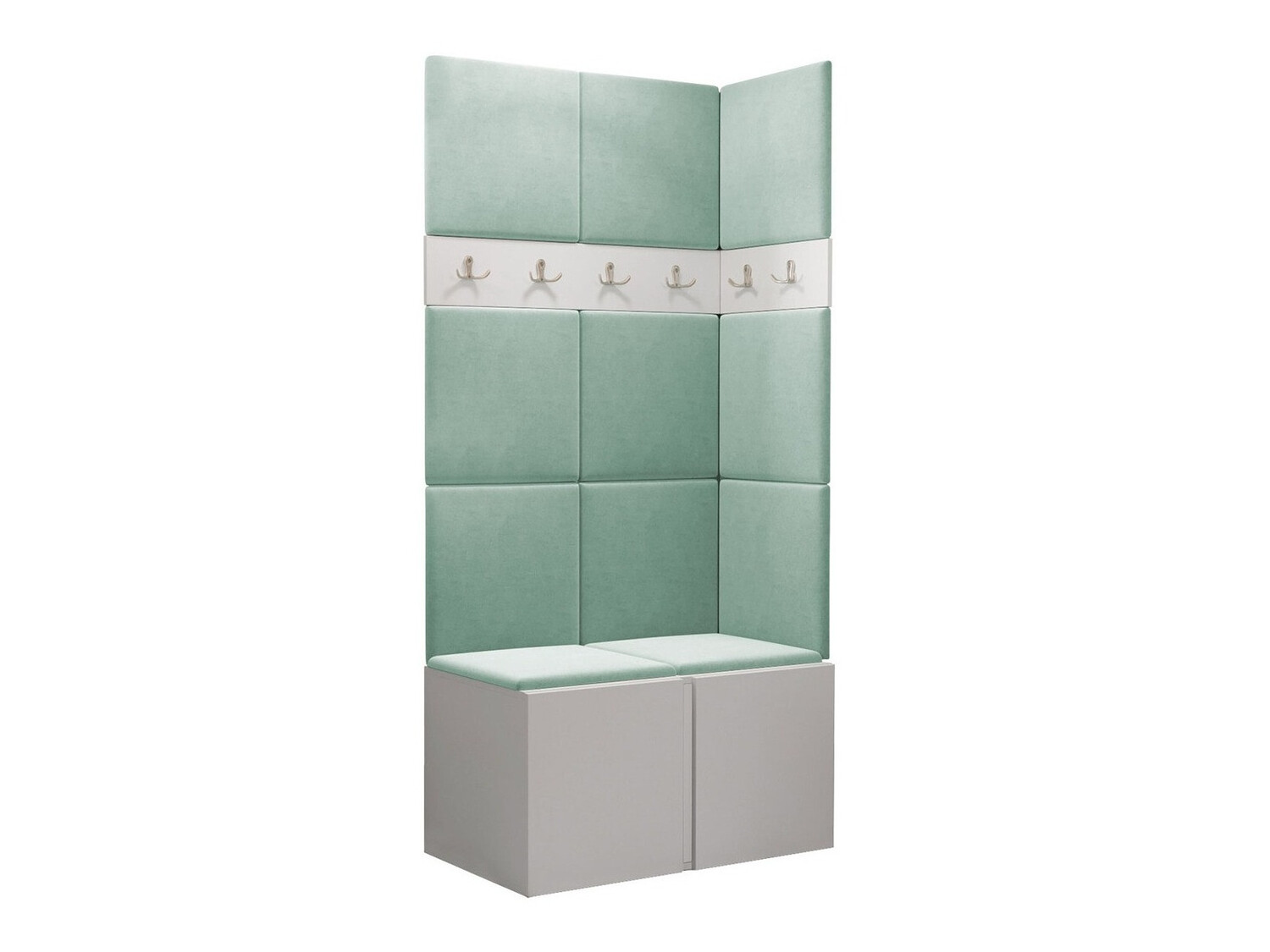 Flurgarnitur Pinis I (Weiß)