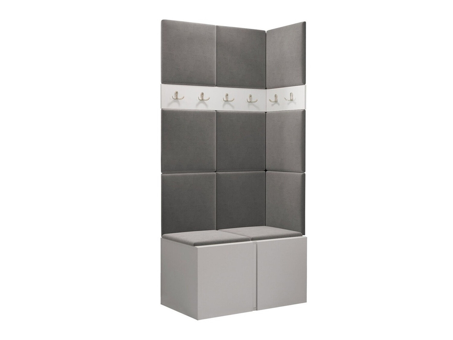 Flurgarnitur Pinis I (Weiß)