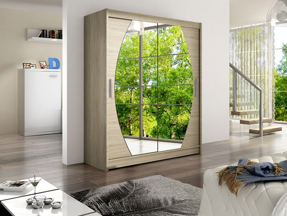 Kleiderschrank Closico Camera VIII (Sonoma Eichenholzoptik)
